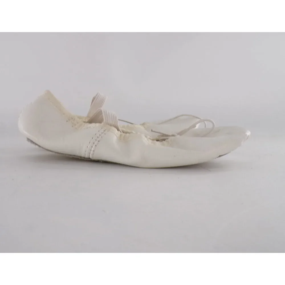 Pre-Owned Dance Ballet Shoes ABT Little Kids 10.5M Leather Single Strap Full So